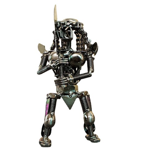 Metal Crafts Nunchuk Beast Demon Robot Kit Gifts Home Ornaments Gifts Boys Gifts Y Series