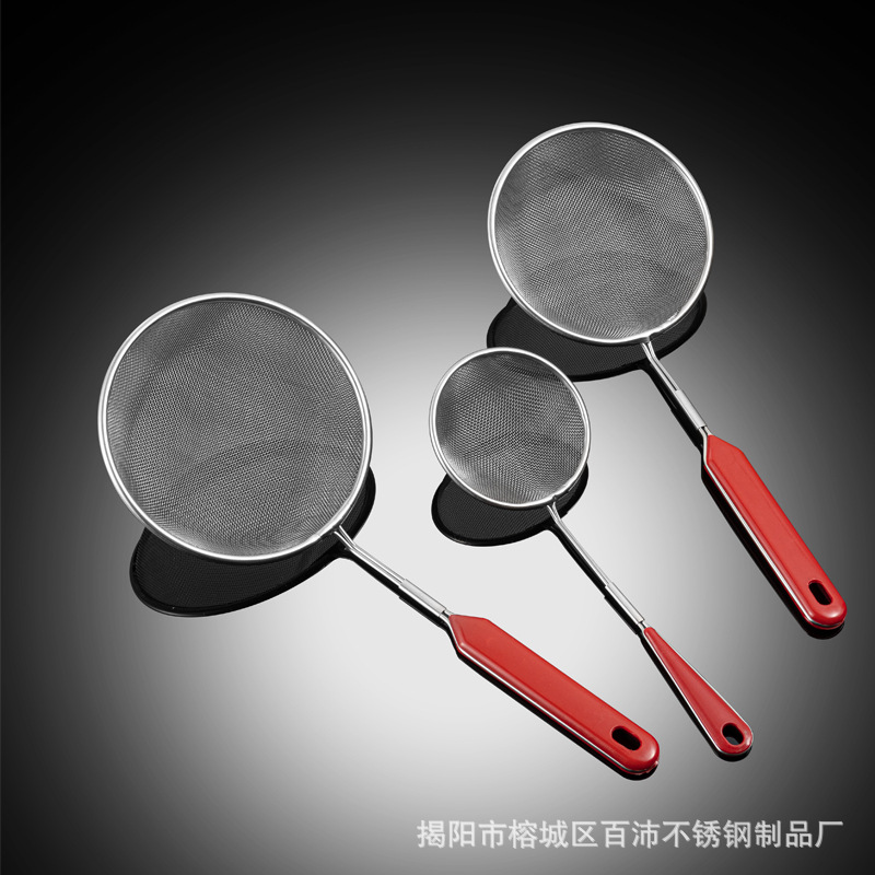201 소재 7.5cm 빨간 클립 손잡이