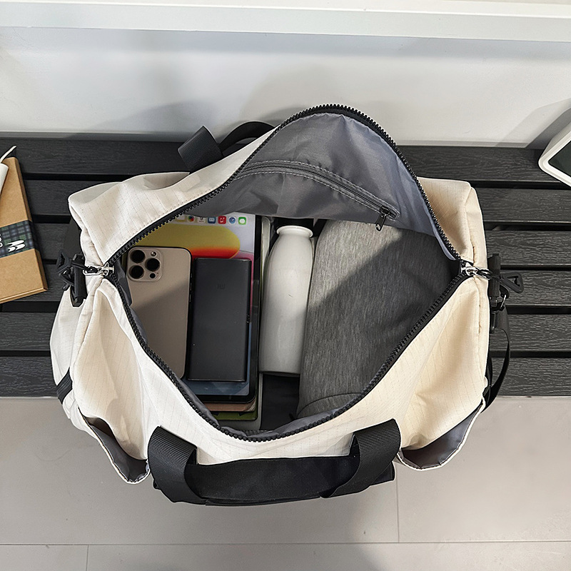 Nueva bolsa de viaje de corta distancia transfronteriza, bolsa de fitness deportiva ligera, bolsa de yoga, bolsa de almacenamiento portátil de gran capacidad para la producción