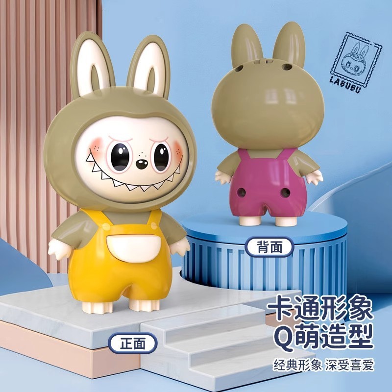 Labubu ペンダント顔が変わる漫画キーホルダー人形カップルバッグペンダントクリエイティブ装飾品減圧小さなギフト|undefined