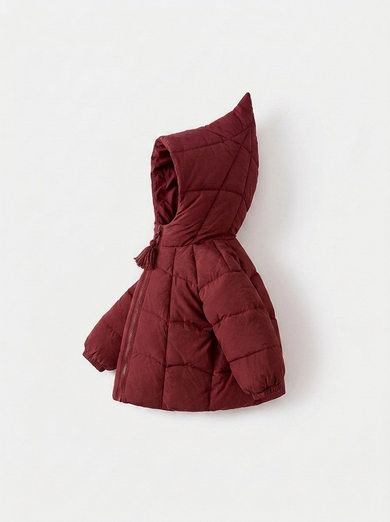 Chaquetas de plumón y algodón para niños chaquetas de invierno para niños chaquetas de invierno para niñas chaquetas acolchadas de algodón para bebés chaquetas de Navidad para niños pequeños y medianos