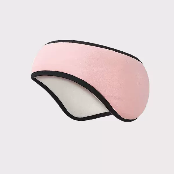 With velcro, fuchsia