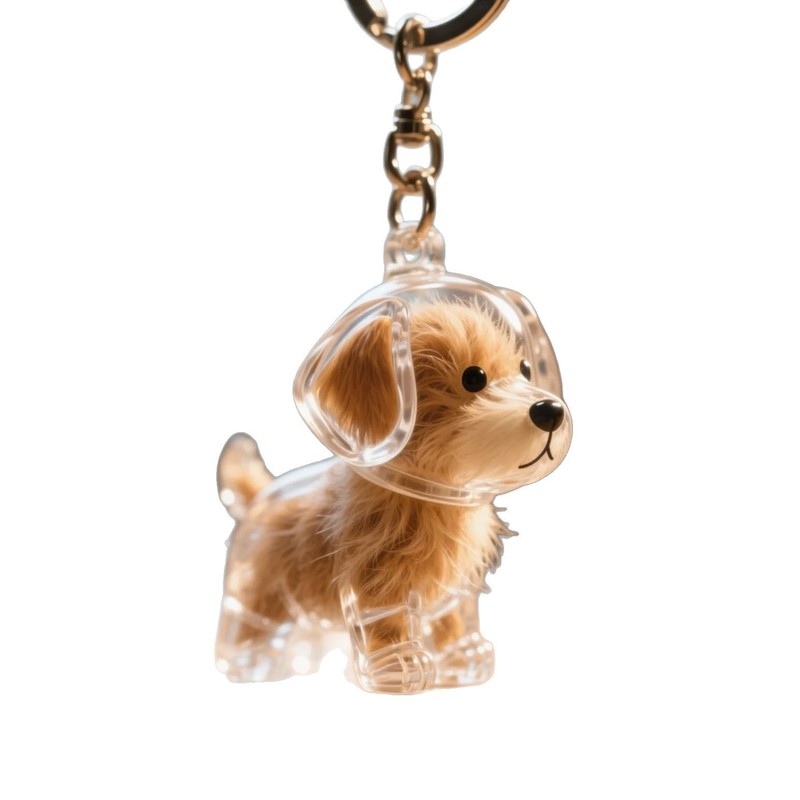 犬の毛収納かわいいペンダントキーホルダーバッグペンダントカプセルコレクション記念クリエイティブ漫画ペットの毛クロスボーダー|undefined