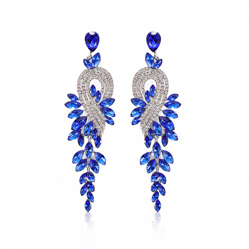  New Pair of Exaggerated Retro Earrings Multi-Color Optional Phoenix Pattern Fashion Hot Sale New Year Earrings