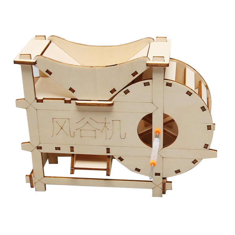 Experimento científico Ciencia y Tecnología pequeña producción pequeña invención granja herramientas viento Valle Máquina Manual Física Ciencia Innovación Primera Clase diy estudiantes