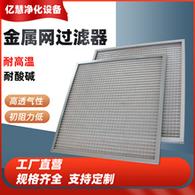 G4初效过滤器净化空调机组板式过滤网防尘网初中高效金属网过滤器