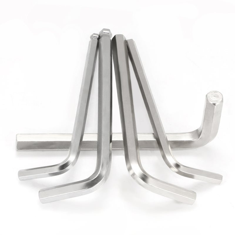 L型内六角扳手S2六角匙六棱角六方批头0.7-0.9-1.27-3-4-5-6-8-10