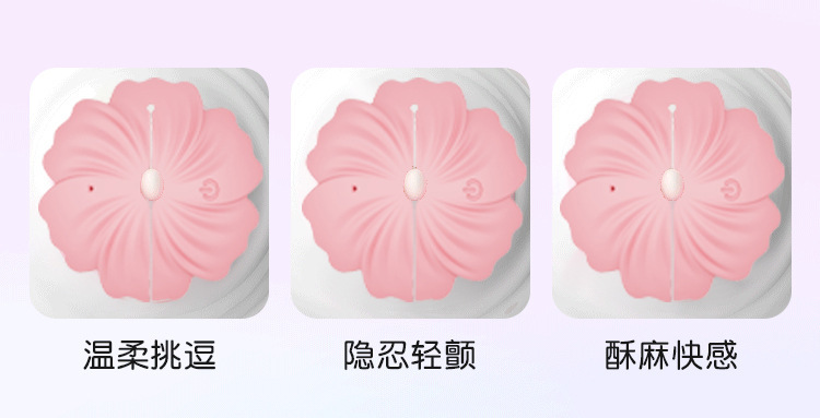 App & Remote Control Vibrating Nipple Clamps, 9 Frequencies, Silicone, Pair — detail image 5