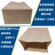 SOS Kraft paper bag wholesale square bottom hand holding lunch packing paper bag flat mouth bread baking takeaway packing bag