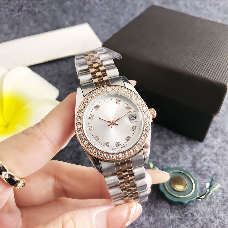 2025 Fashion Quartz Watch High Quality Watch Women's Imitation Mechanical Fully Automatic Multi-Function Watch Manufacturer Wholesale One