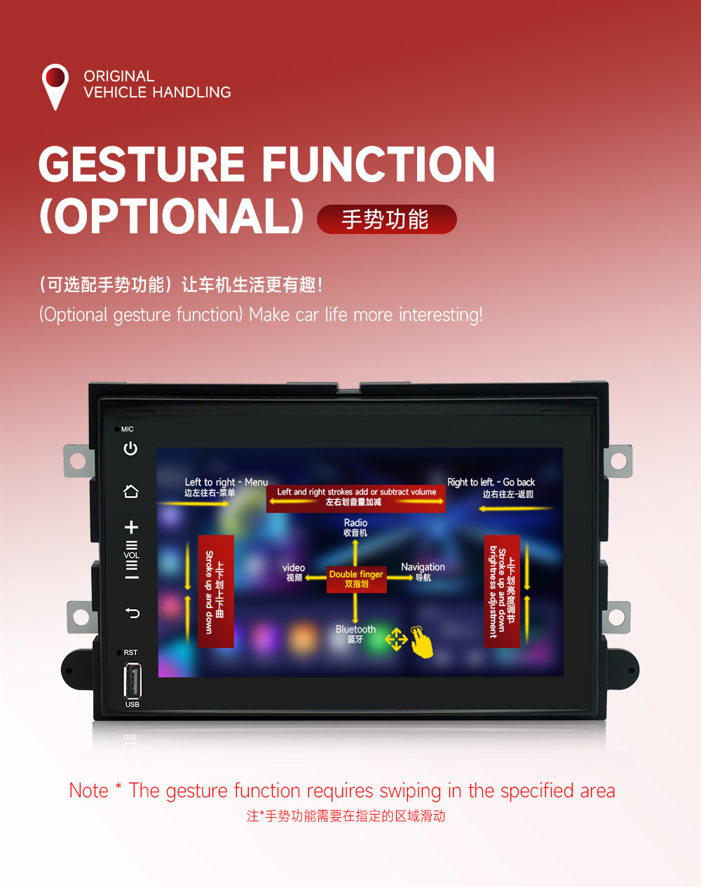 Cross-Border Compatible with Ford F150 USB Bluetooth Mobile Phone Connection Dvd Navigation In-Car Android Gps All-In-One Device