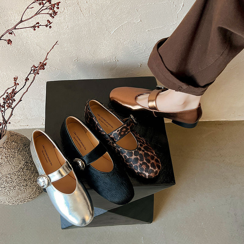 CHIKO Biden Square Toe Block Heels Mary Jane Shoes