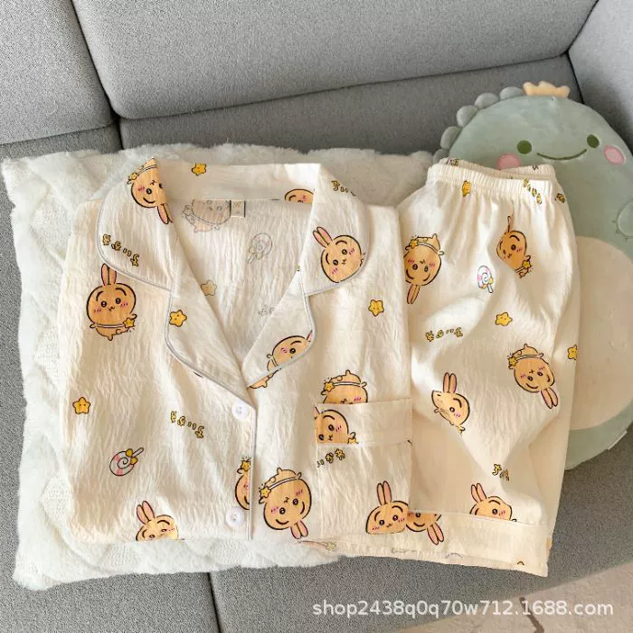 Hello Kitty, summer cotton thin pijama, set