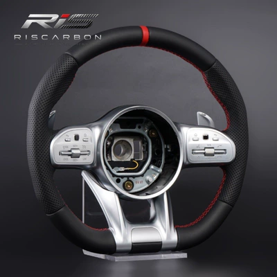 Steering wheel steering wheel with silver keys