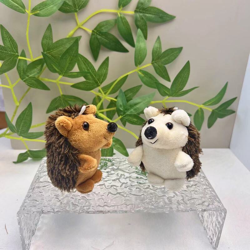 Cute Plush Toy Pendant Little Hedgehog Doll Keychain Bag Decoration Children's Gift Manufacturer Cross-Border Doll