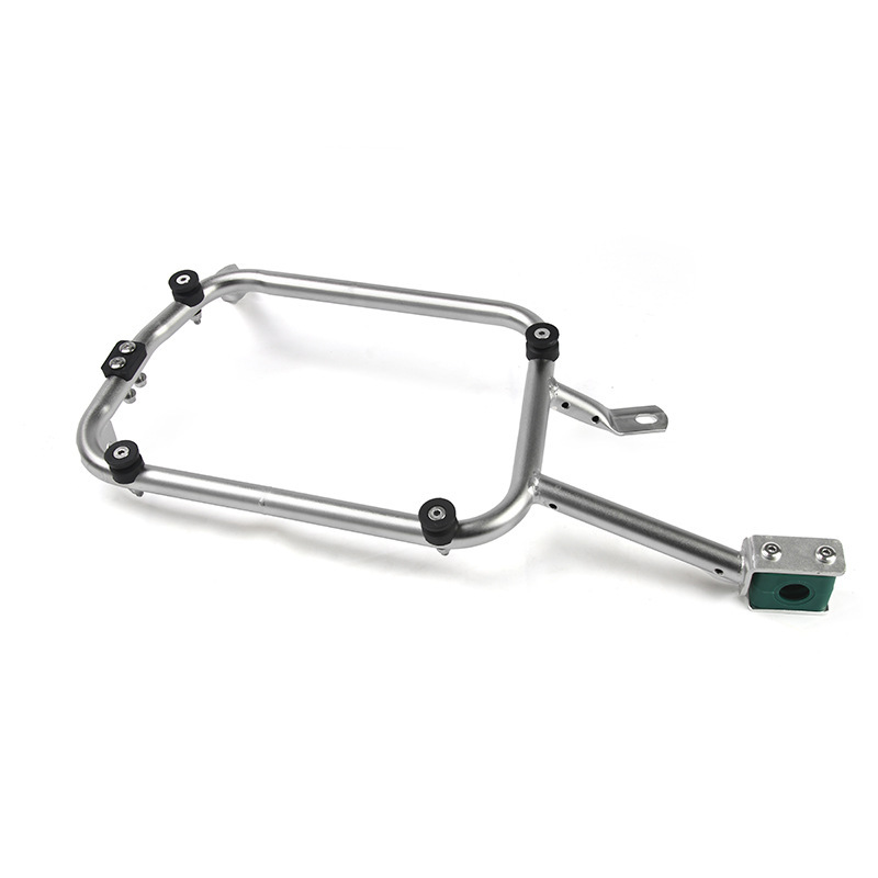 Aplicable a Kawasaki Monster VERSYS650 Acero inoxidable modificado estante trasero soporte de tronco 21