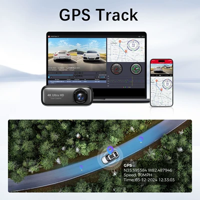 Dash Cam with Wifi, Driving recorder