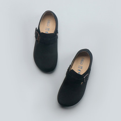 飛織外貿勃肯鞋平底王妃鞋編織平底舒適針織一腳蹬軟底休閒單鞋女