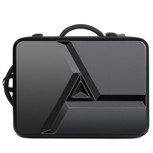 Large Capacity Dual-Shoulder Hardshell Backpack Fashion Laptop Bag 17-inch Laptop Bag Dry Wet Separation Bag