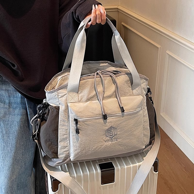 Travel Bag Women's Large-Capacity Satchel Luggage Bag Short-Distance Lightweight Bag Women's Travel Crossbody Bag 2025 New Style