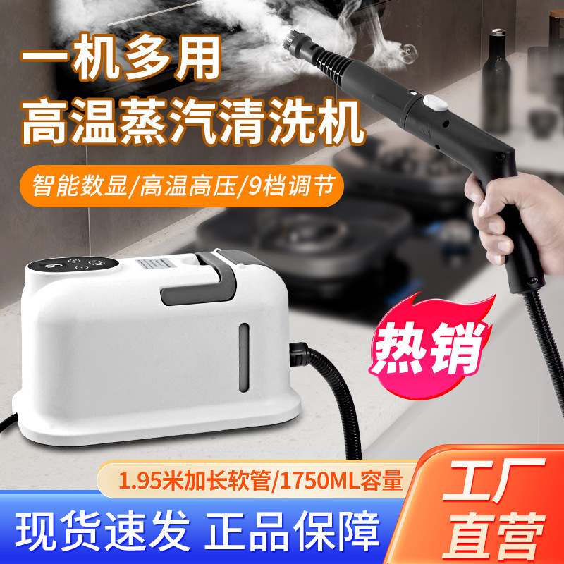 Cross-Border High Temperature and High Pressure Steam Cleaner Household Cleaning Kitchen Air Conditioner Range Hood Multi-Function Cleaning Machine New