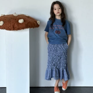 女童套装儿童夏装2026新款洋气短袖T恤半身裙中大童超好看两件套7