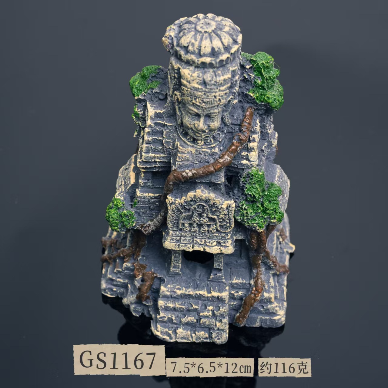 Color primario, figura de arena clara, estatua de Buda, decoración de peceras, decoración de Wukong, accesorios de micropaisaje, fábrica de bonsáis