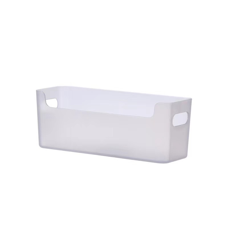 Nuevo espejo gabinete en forma de U boca caja de almacenamiento cosméticos almacenamiento rack transparente caja de artículos diversos baño lavabo almacenamiento rack