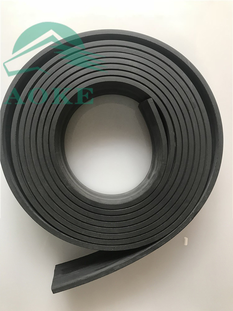 机械用发泡密实EPDM密封条 耐磨损三元乙丙软硬度复合发泡密封条