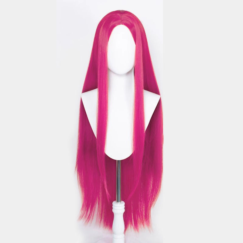 万能コスプレウィッグ、ミドルパートロングストレートヘア100cm、単色ヘアカバー、女装専用スタイリング、リアルウィッグセット卸売|undefined