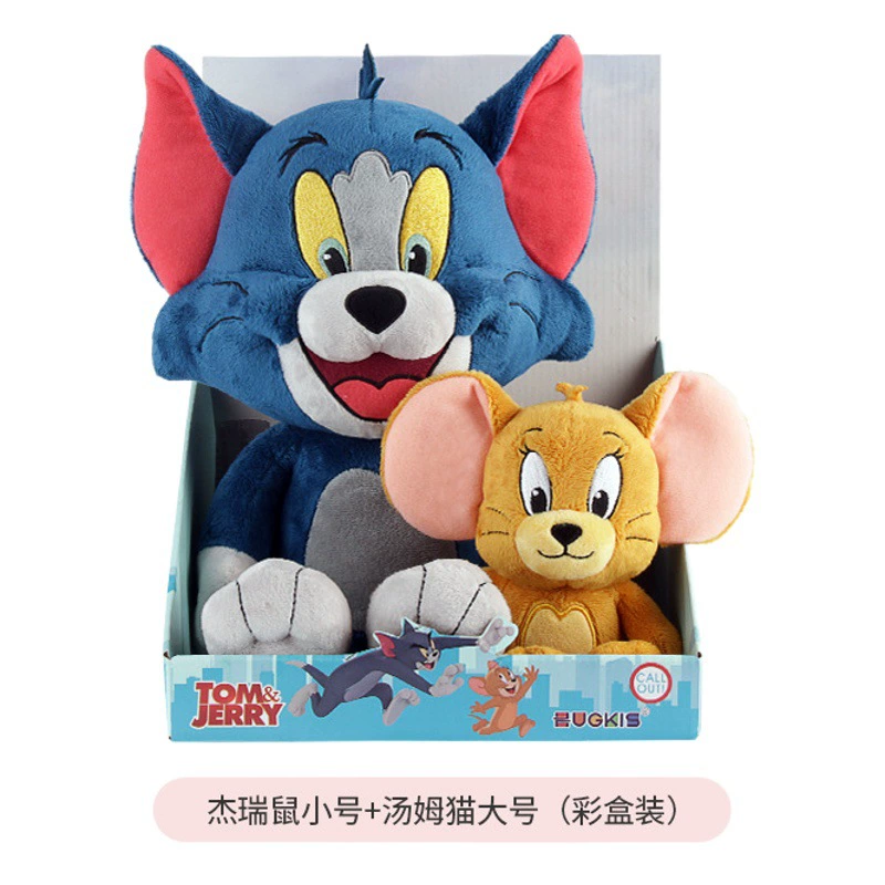 Кошка-мышка плюшевая игрушка набор подарочной коробки Том кот кукла на день рождения кукла для детей оптом
