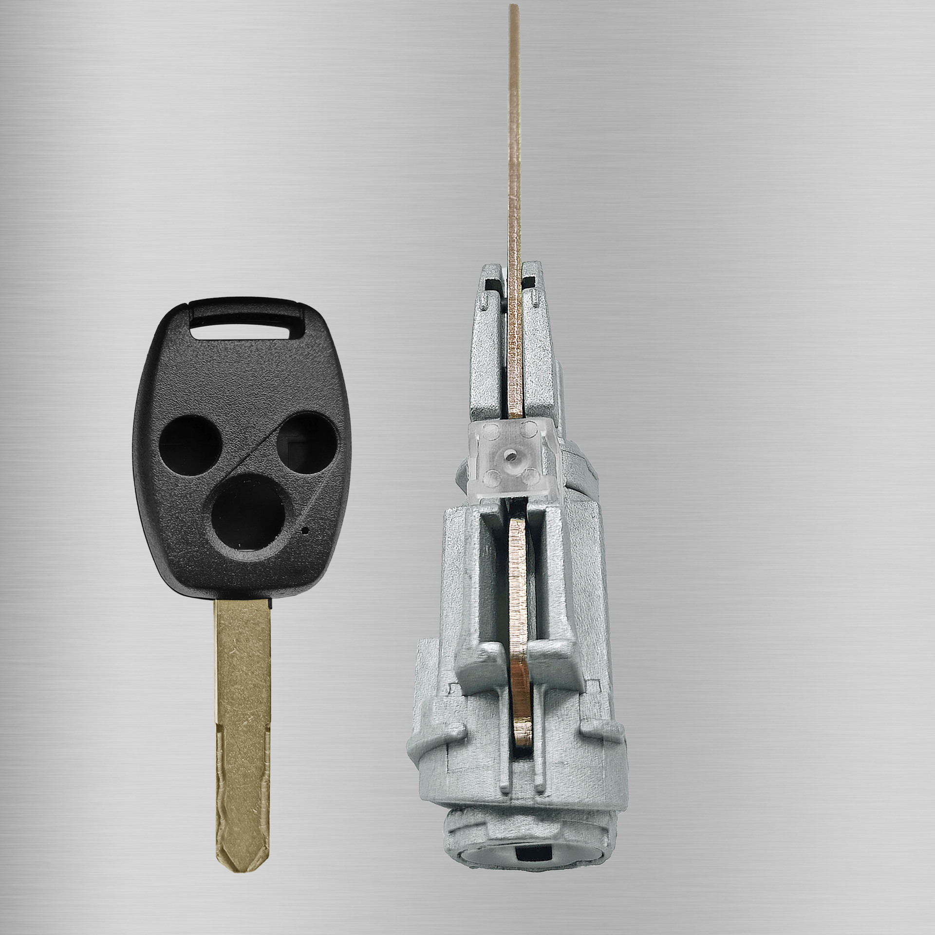 Aplicable a Honda encendido bloqueo 3 llaves CRV Accord Fit Civic Odyssey encendido bloqueo 1 llave