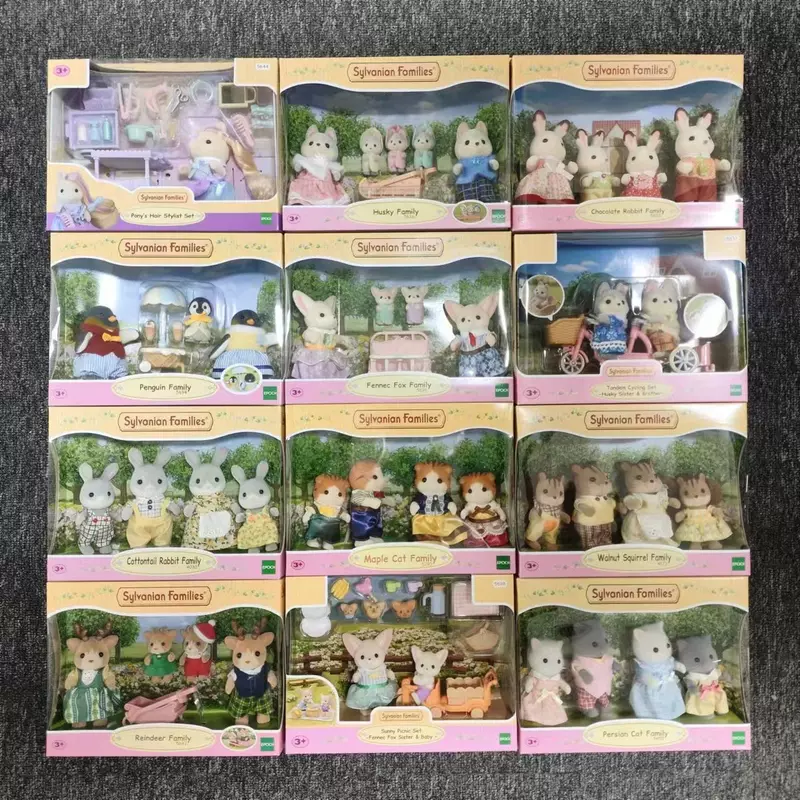 Кукла, набор для семьи, минифигурка, бархатная игрушка