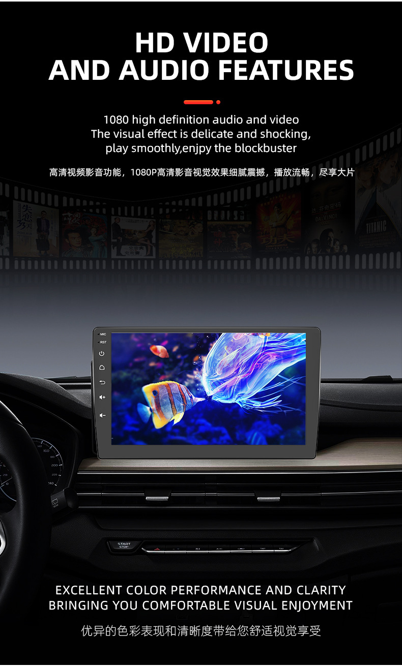 Cross-Border Dingwei Ts10 Solution 7-Inch 9-Inch 10-Inch 8-Core Large-Screen Car Navigation 8-Core 7862S Intelligent Navigation Ahd