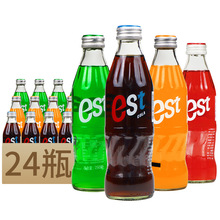 泰国原装进口est可乐味碳酸饮料250ml橙味奶油苏打味饮料量大询价