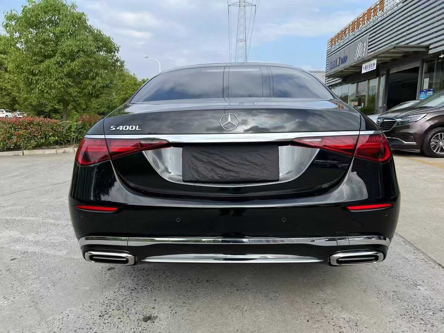 Suitable for 21-25 Mercedes-Benz S-Class modified W223 Maybach front and rear bumper, full grille surround kit