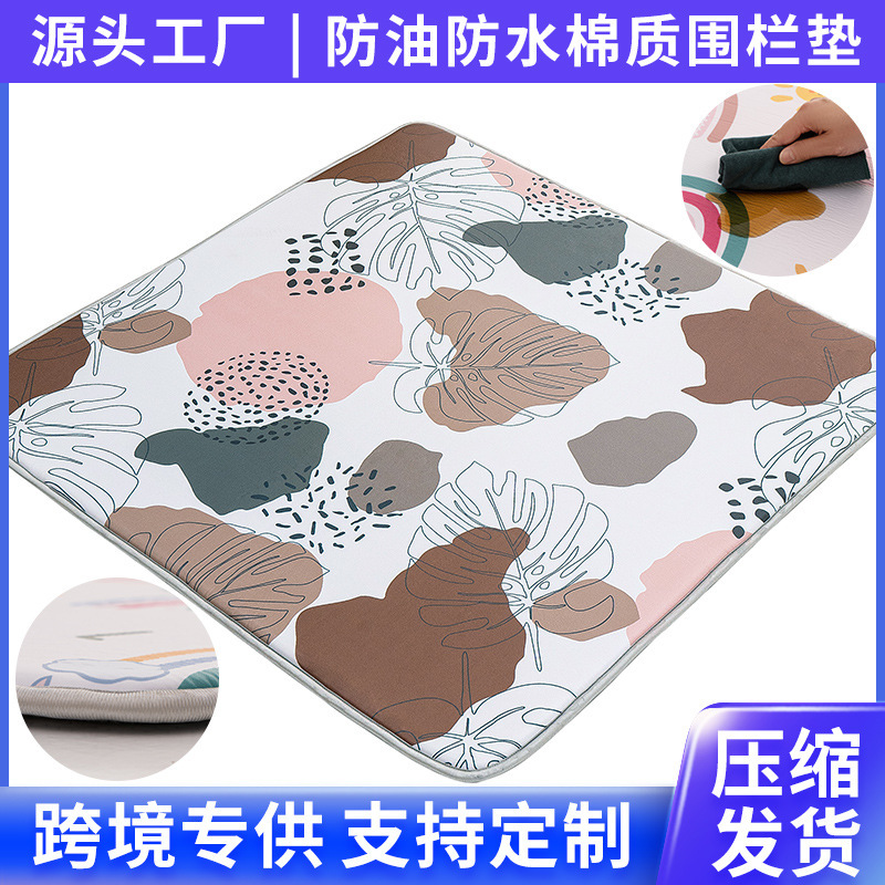 Almohadilla para gatear para bebés de Amazon Almohadilla para cercas Almohadilla para juegos impermeable y a prueba de orina Almohadilla para gatear gruesa Almohadilla antideslizante y gruesa