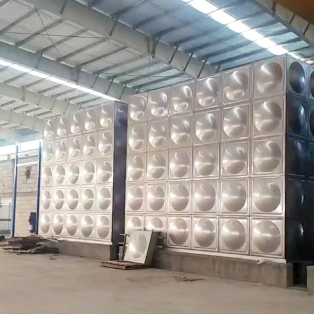 生产不锈钢水箱厂家  304 316现场安装焊接 冷热储水设备