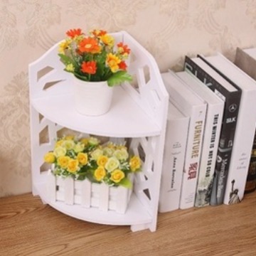 Estante de esquina productos de cuidado de la piel estante de almacenamiento vestidor escritorio cosméticos de almacenamiento de baño rack de almacenamiento