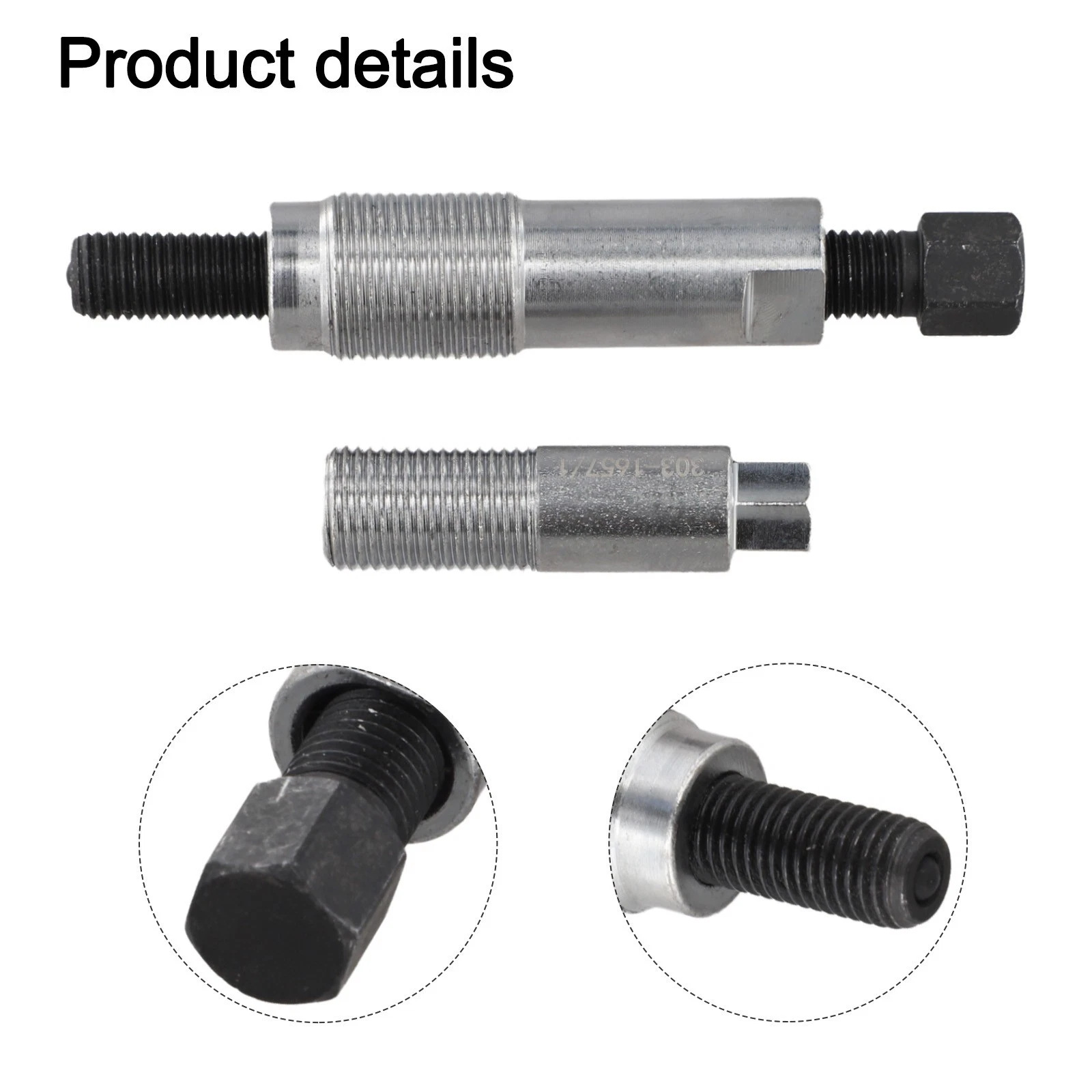 2-Piece Set of Ford Land Rover 2.0Tdci Crankshaft Pulley Removal Tool Ecoblue