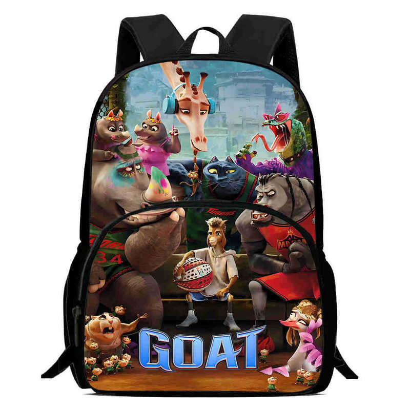 2026 Wholesale Cross-Border New Product Printed Miracle Dream Team Goat School Bag Cartoon Student Casual Backpack 2026 Wholesale Cross-Border New Product Printed Miracle Dream Team Goat School Bag Cartoon Student Casual Backpack