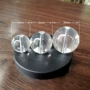 通孔30mm透明水晶灯珠子