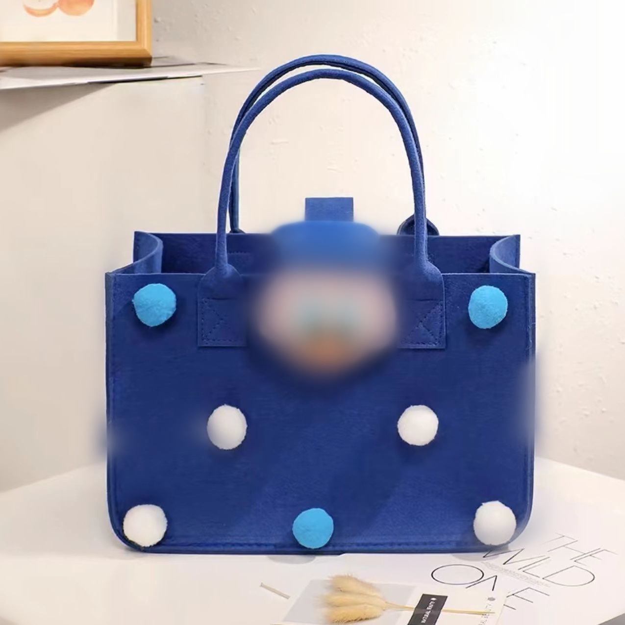 사파이어 블루 도널드 덕; 30*20*18cm