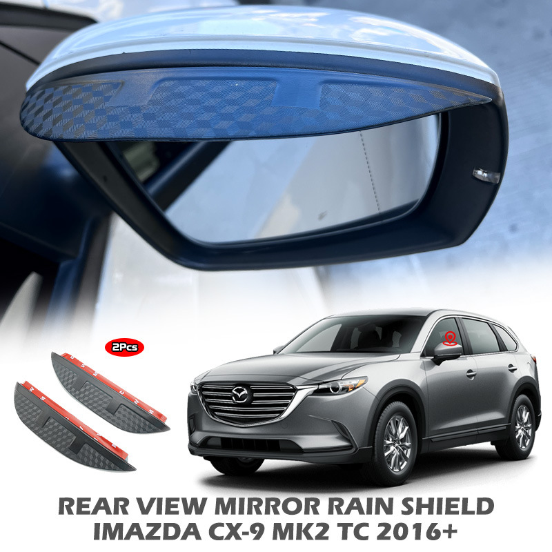 Suitable for MAZDA CX-9 rain shield rearview mirror rain eyebrow MAZDA CX-9 TB TC Window visor