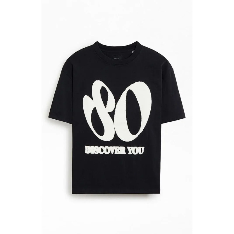 Specially Designed for Cross-Border Sales, European Size, Comfortable and Breathable Pacsun Men's Discover Oversized T-Shirt