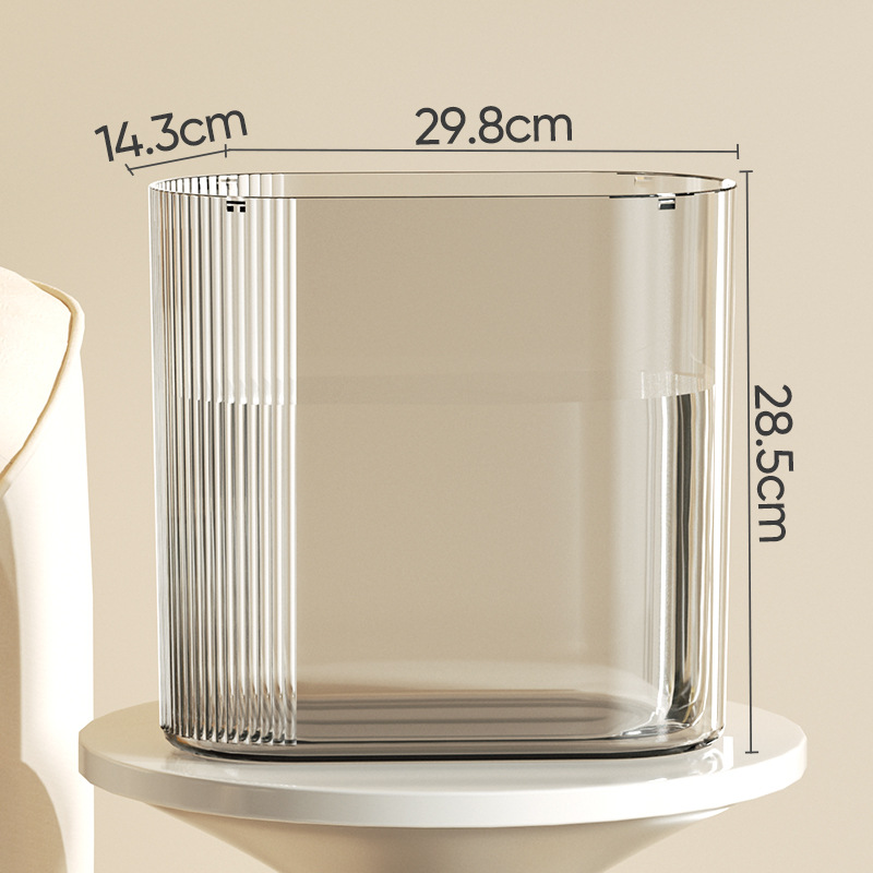 투명한 색상 - 고급스러운 꽃통