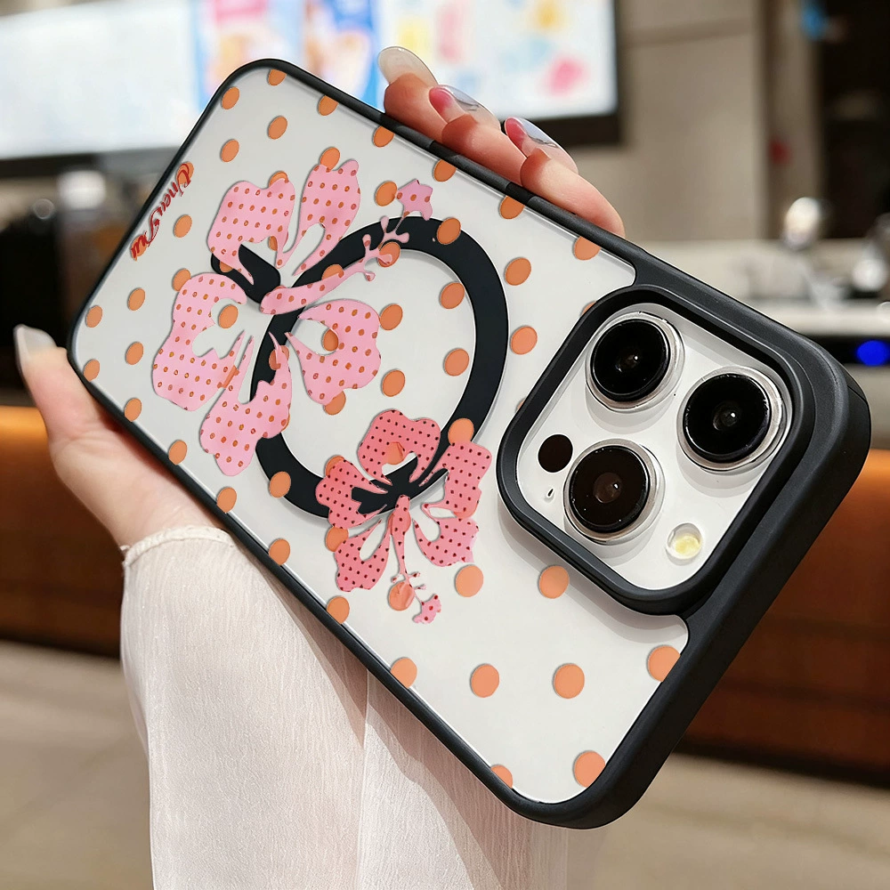 Чехол для iPhone (15–17 Pro Max) фуксия матовый, защита от падений