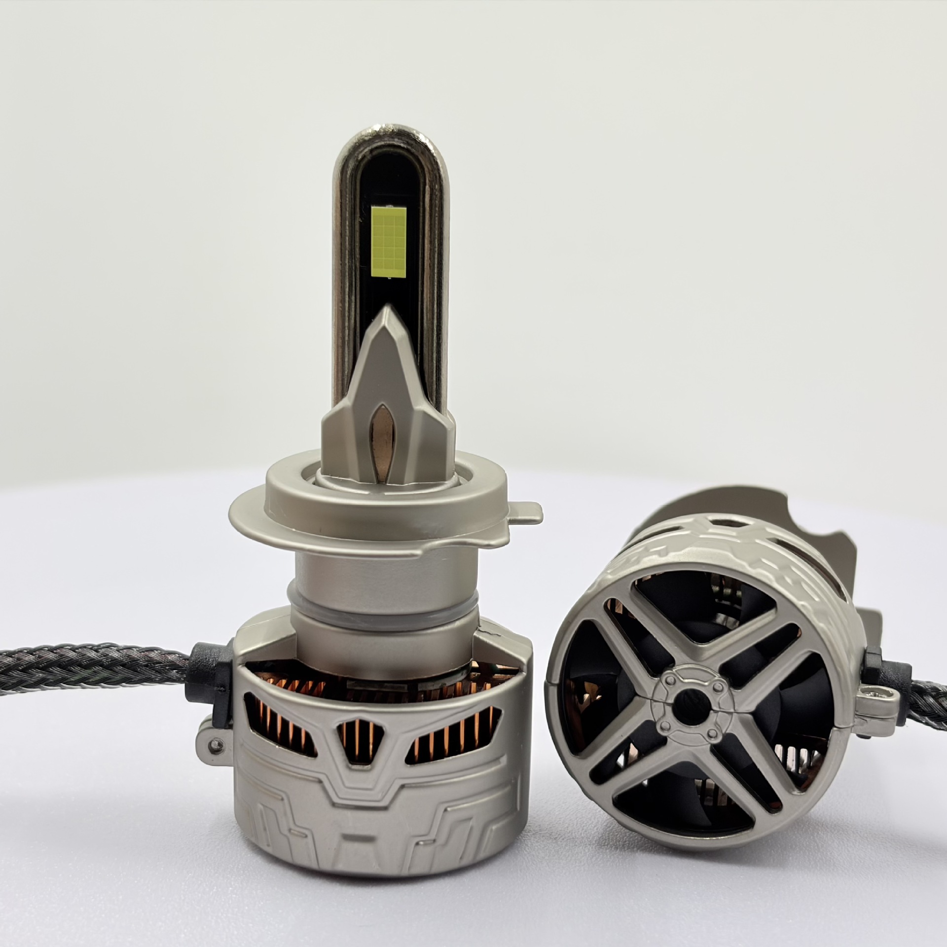 High-Power U-Shaped Copper Tube 160W Headlight 9006 Car Headlight H1H4 Super Bright H7Led Car Headlight H11