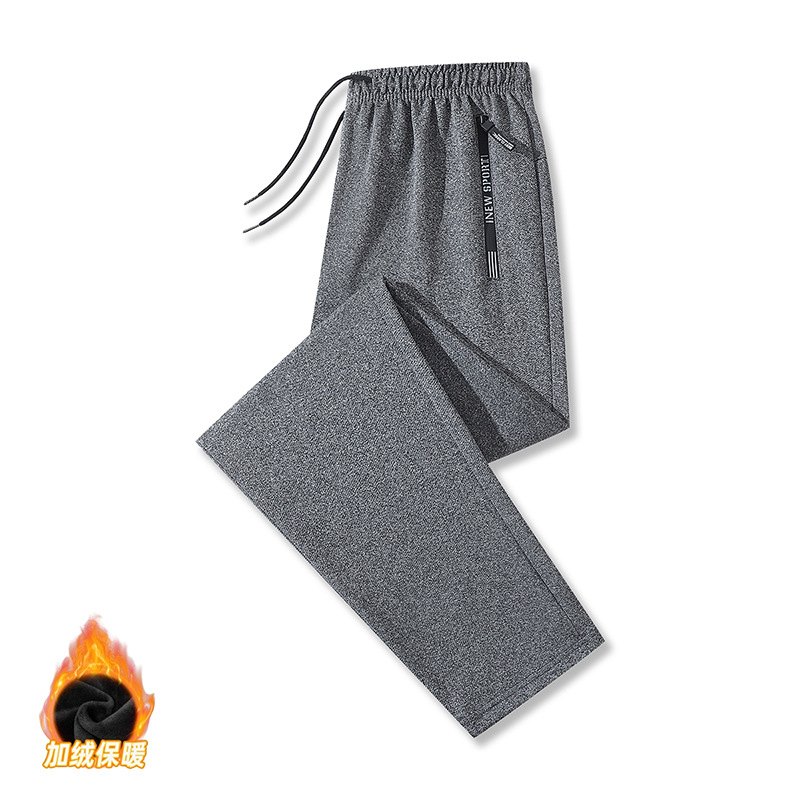 9966 fleece-lined dark grey boxer briefs / M [height 160-170 weight 80-110]