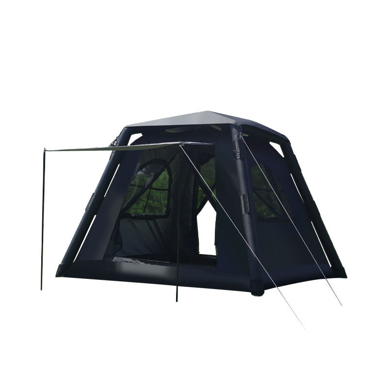 Tienda de campaña inflable, tienda de campaña automática para exteriores, tela Oxford encriptada, tienda de campaña inflable portátil impermeable y engrosada